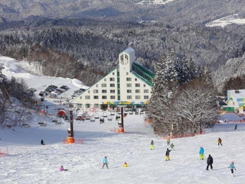 Washigatake Kogen Hotel Rainbow Gujo Exteriör bild