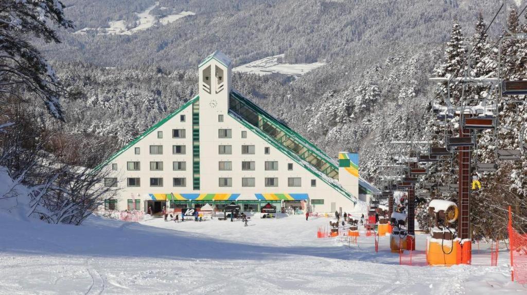 Washigatake Kogen Hotel Rainbow Gujo Exteriör bild